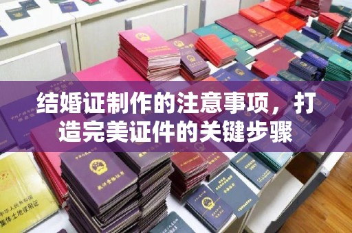 玉泉结婚证制作的注意事项，打造完美证件的关键步骤